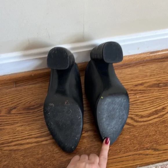 Nine West Black Mules - Picture 3 of 3